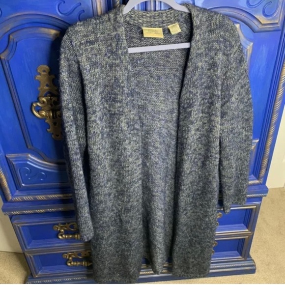 Vintage Field Manor Open Sweater Cardigan Medium - Picture 1 of 4